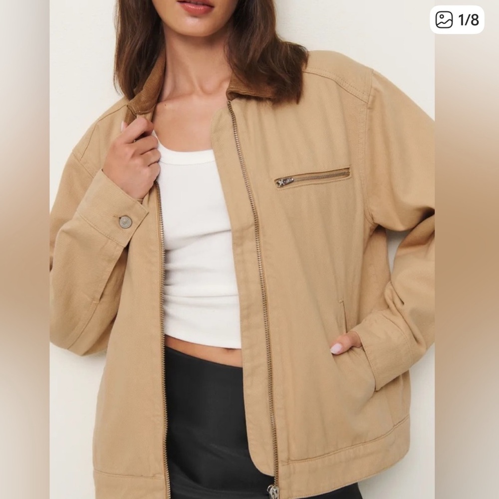 Reformation oversized utility jacket ⭐️ - image 1